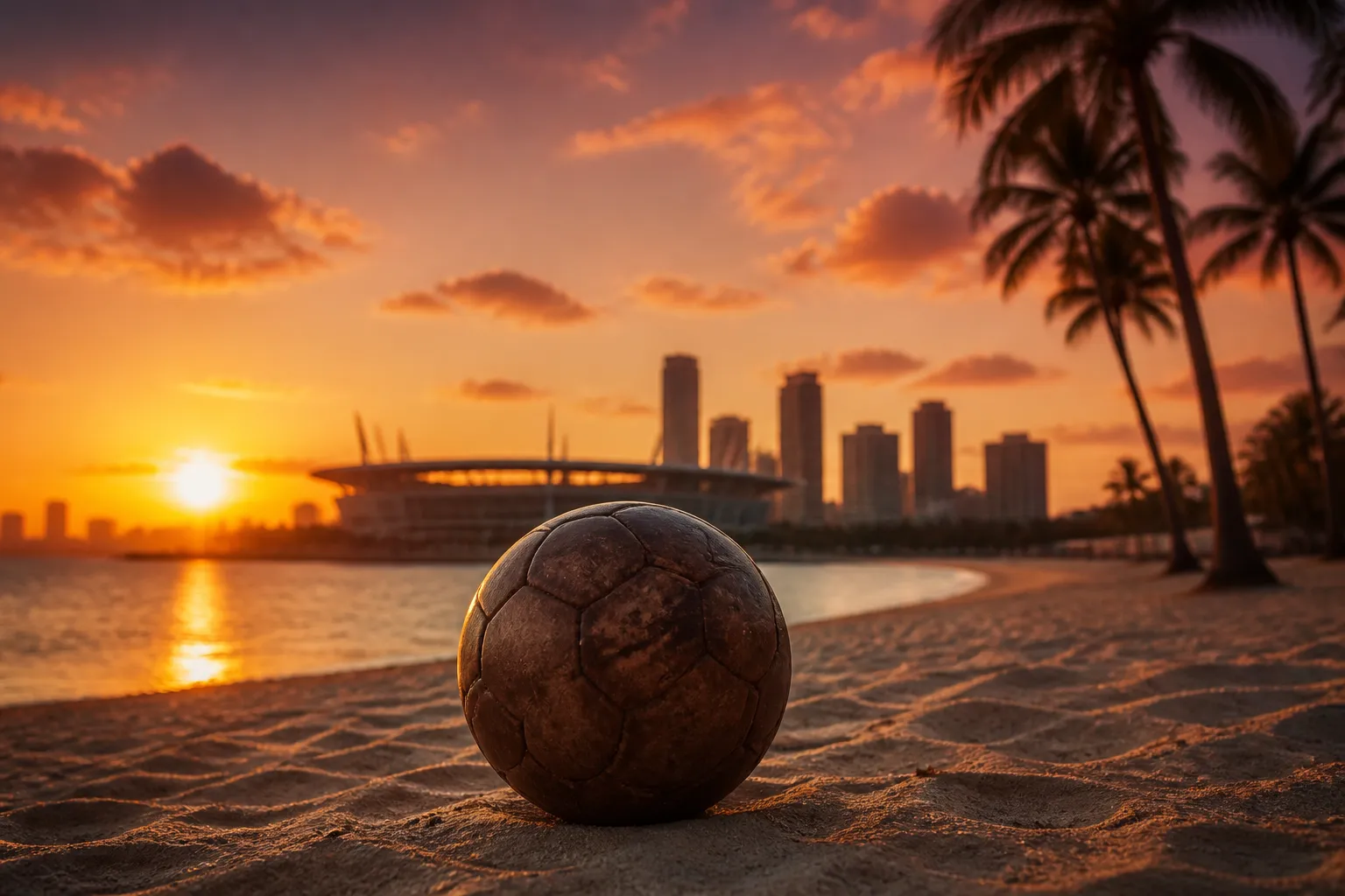 500-Year-Old Soccer Ball Makes World Cup Debut in Miami