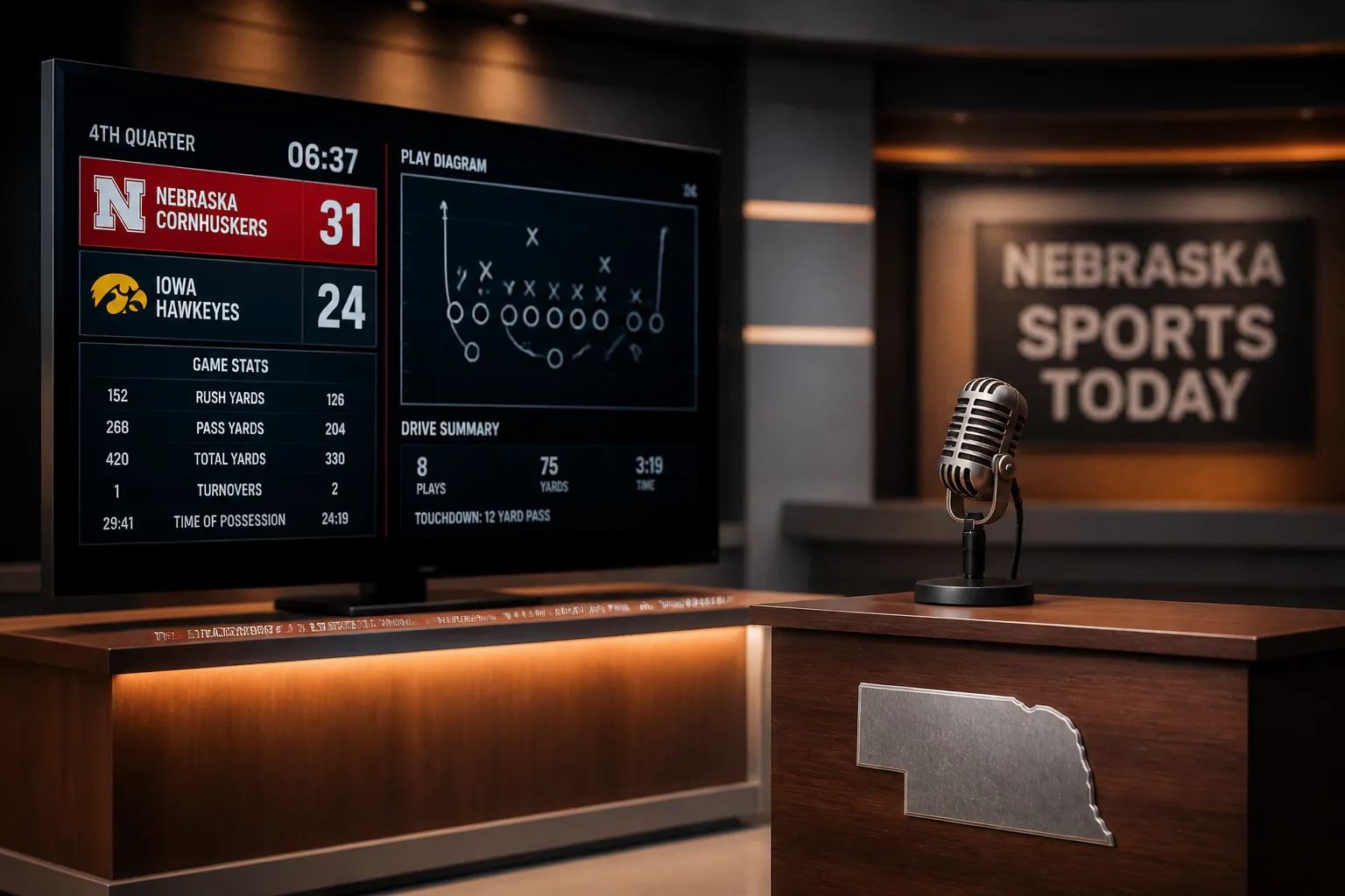 Nebraska Athletes Natalie Potts, Justin Evans, and Kennadi Williams Set to Appear on Sports Nightly July 22